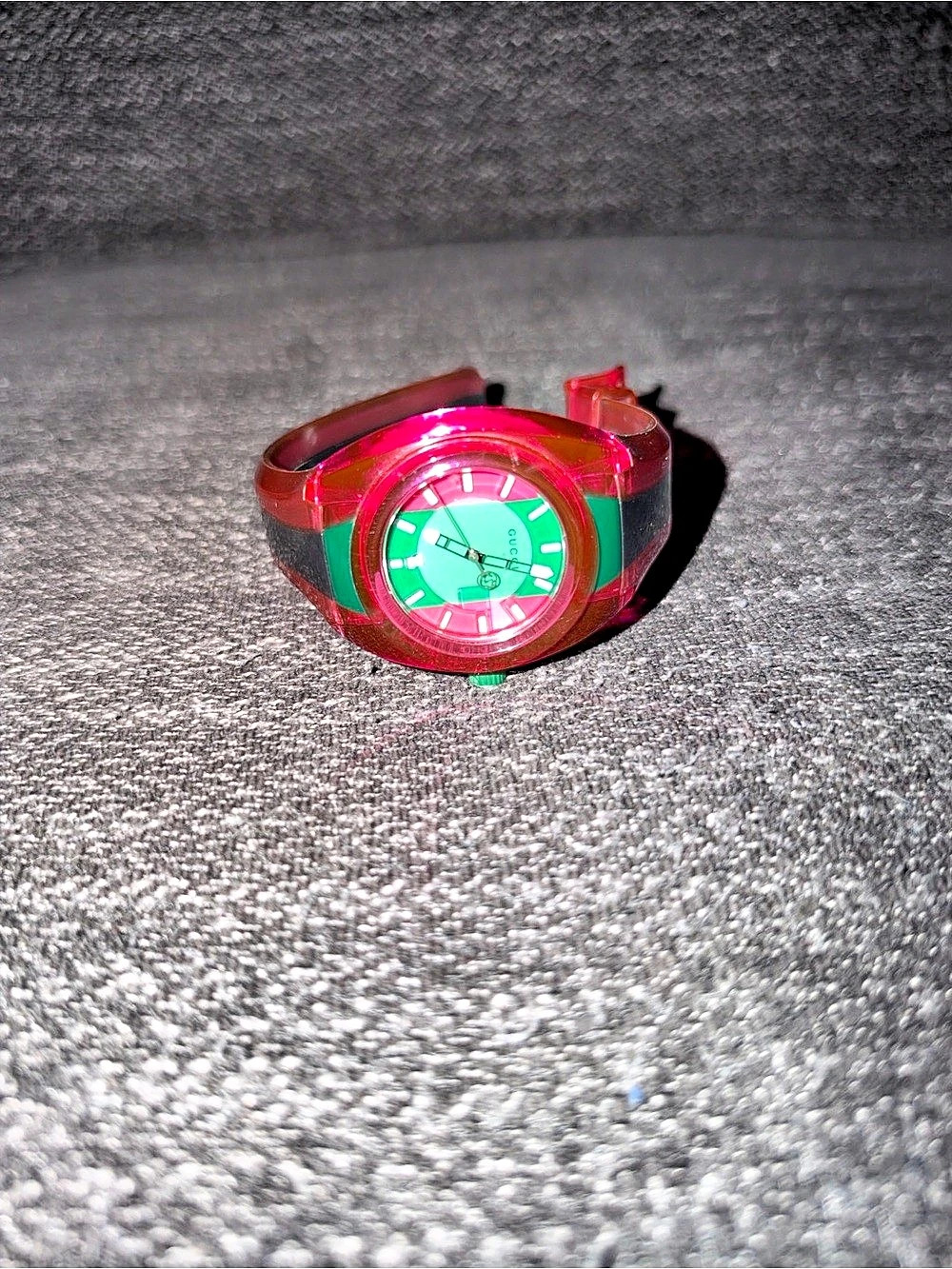 Gucci Red & Green Watch